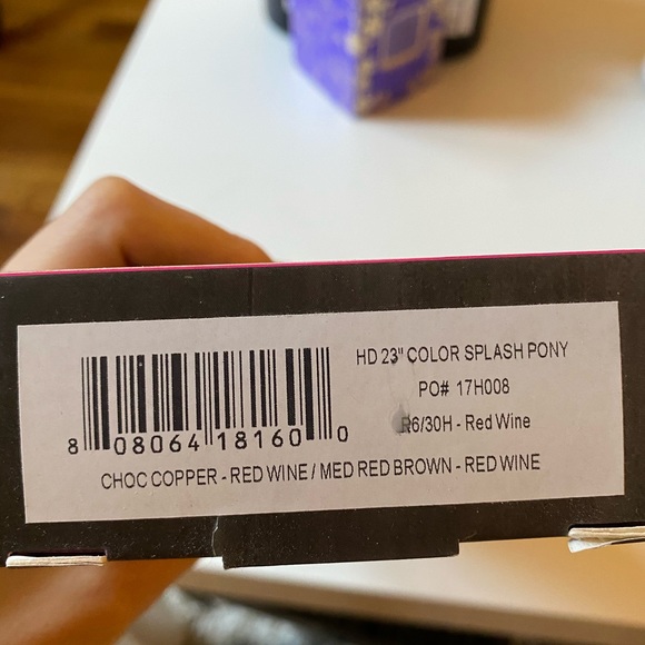 Hairdo 23in color splash wrap around pony - Picture 3 of 3